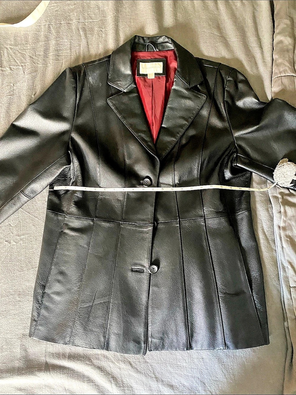 Worthington Leather Jacket Black